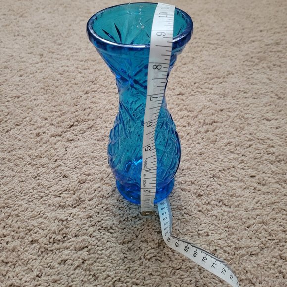 Vintage Rossini Empoli italian Glass Vase - Picture 5 of 5